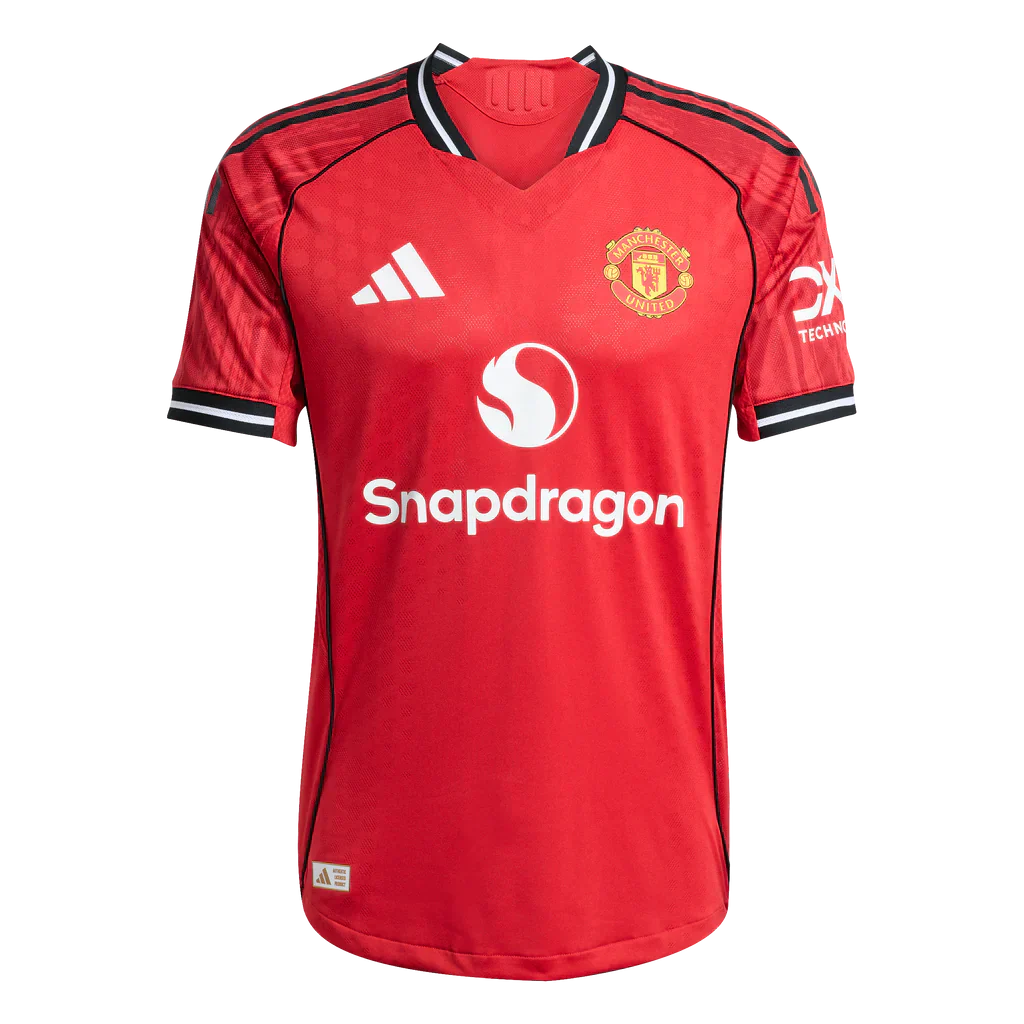 Maillot Manchester United Domicile 25/26 Version Authentique