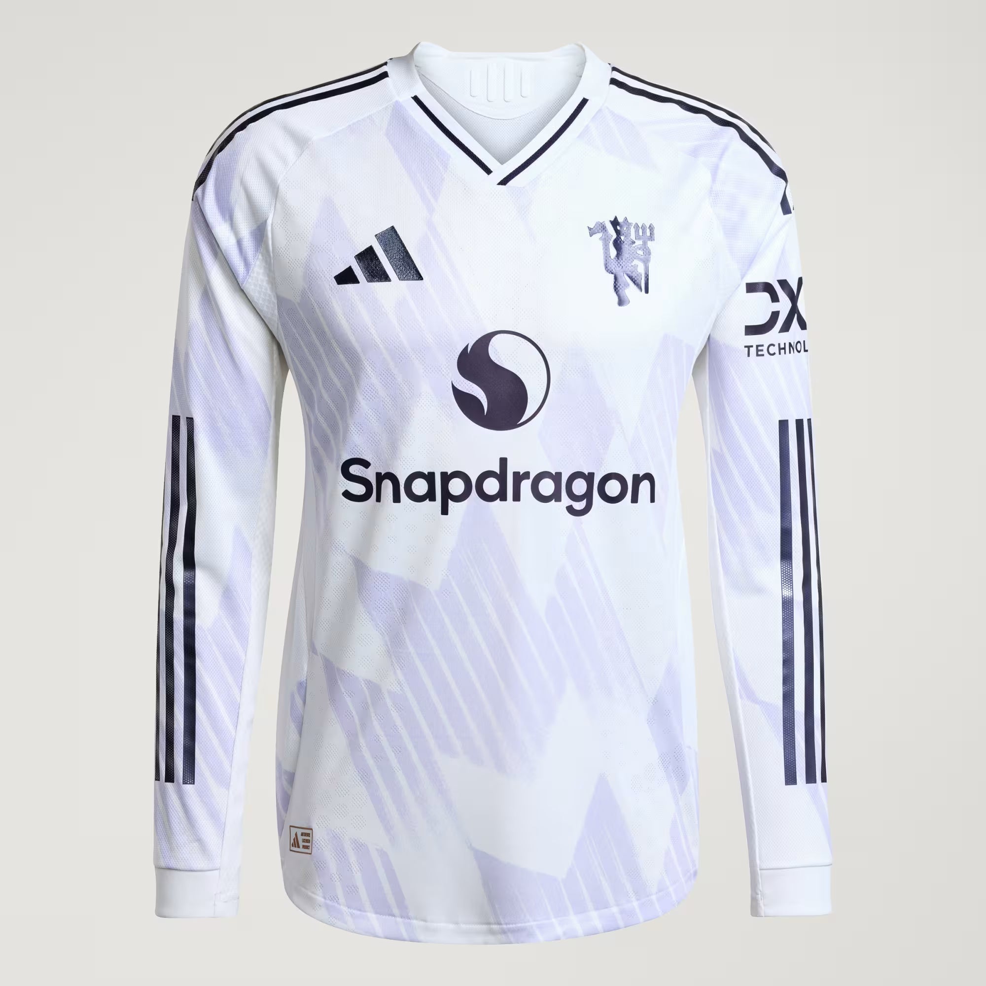 Maillot Manchester United Extérieur 25/26 Manches Longue Version Authentique
