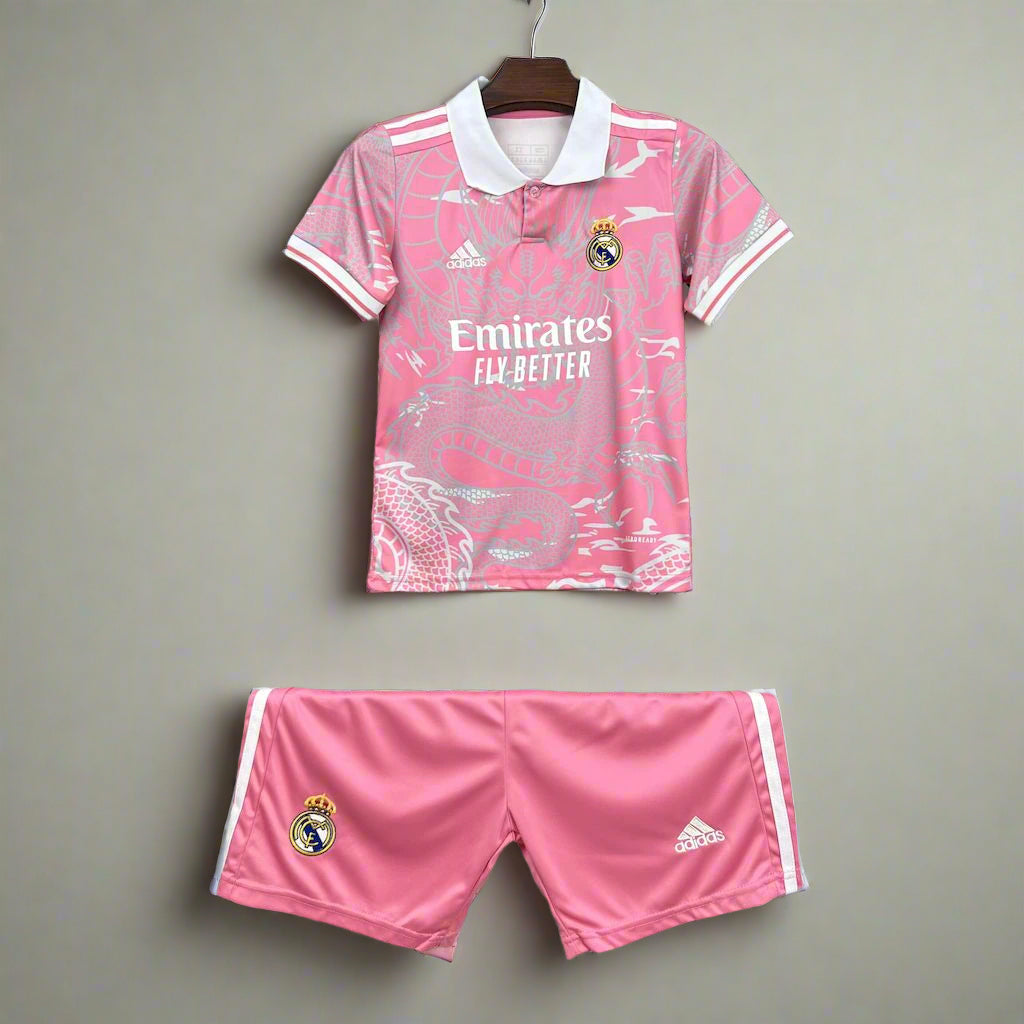 Maillot Real Madrid Dragon Rose Enfants 25/26