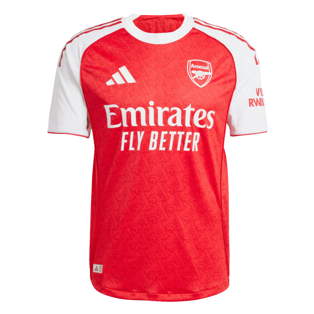 Maillot Arsenal Domicile 25/26 Version Authentique